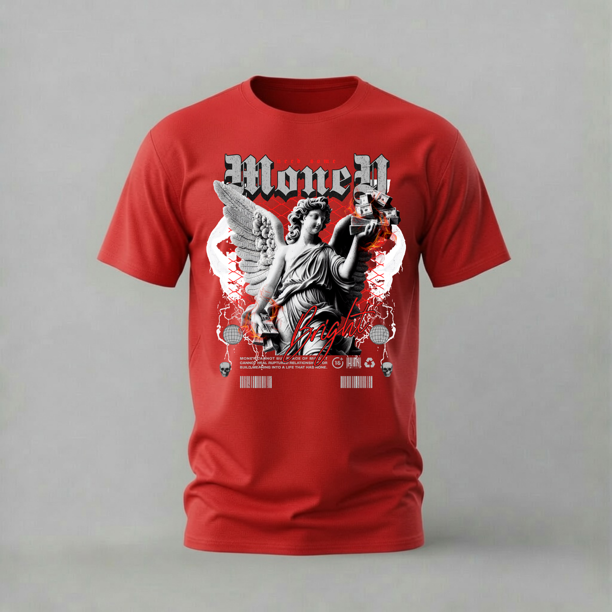 NEED SOME MONEY BRIGHT Graphic T-Shirt