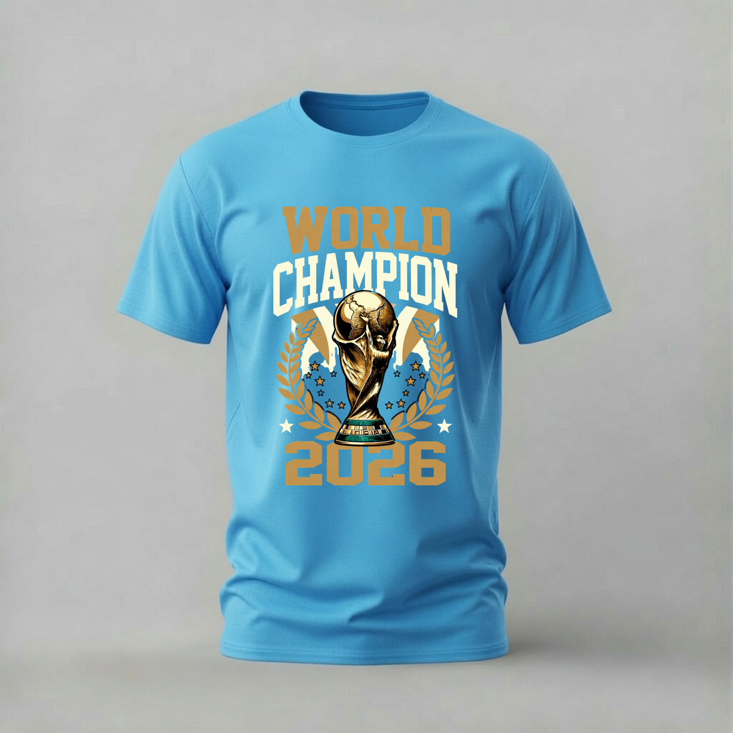 WORLD CHAMPION 2026 Trophy Graphic T-Shirt
