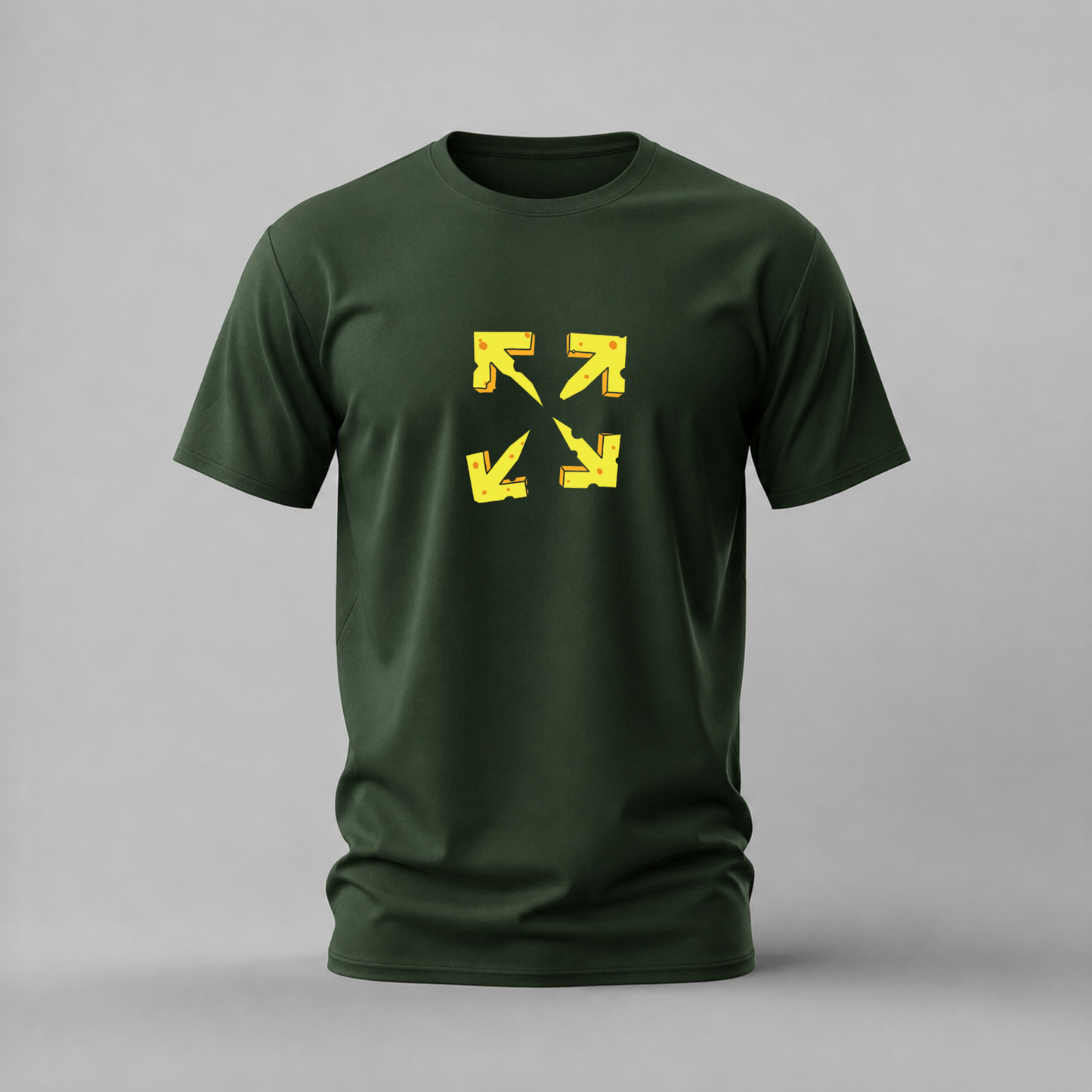 OFF-WHITE Cheese Arrows Graphic T-Shirt
