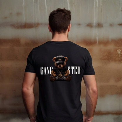 Gangster Bear Teddy T-Shirt