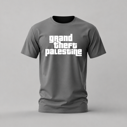 GRAND THEFT PALESTINE Graphic T-Shirt