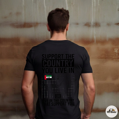 Support The Country You Live In — UAE Pride T-Shirt