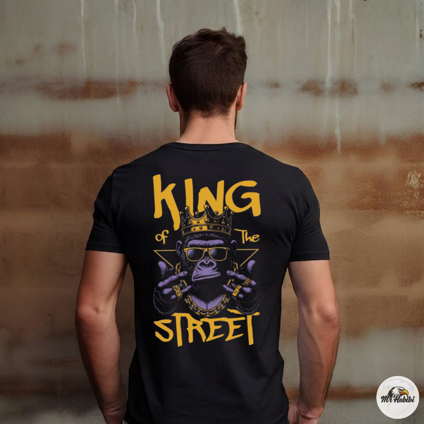 King of the Street Gorilla Crown T-Shirt