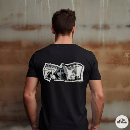 Crumpled Benjamin Represent T-Shirt