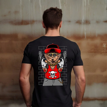 Street Gangsta Skull T-Shirt