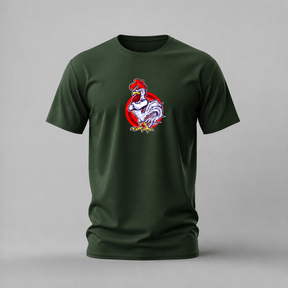 MUSCULAR ROOSTER Graphic T-Shirt