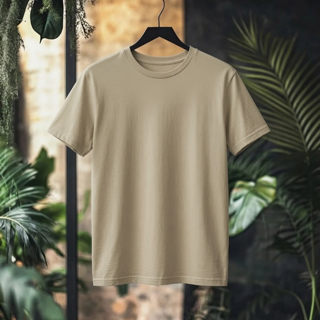 Premium Plain T-Shirt (Regular Fit)