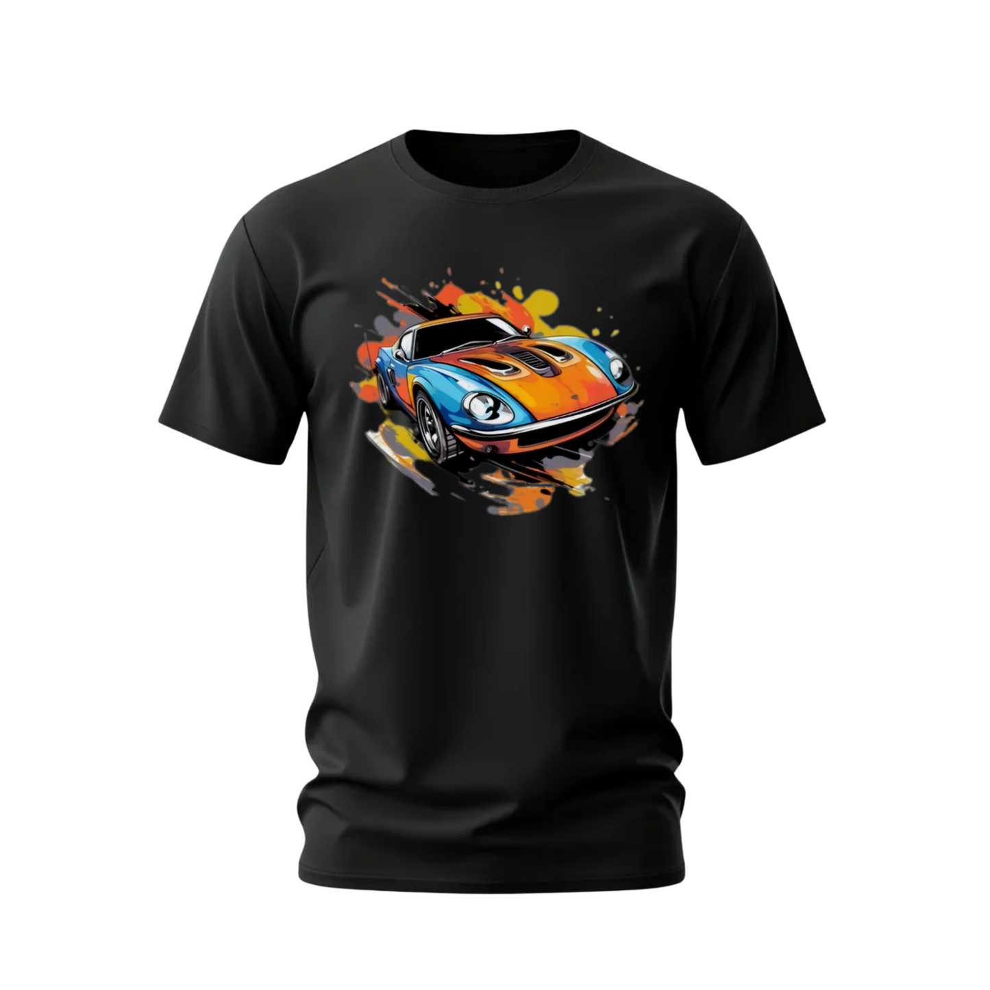 COLORFUL SPORTS CAR Graphic T-Shirt