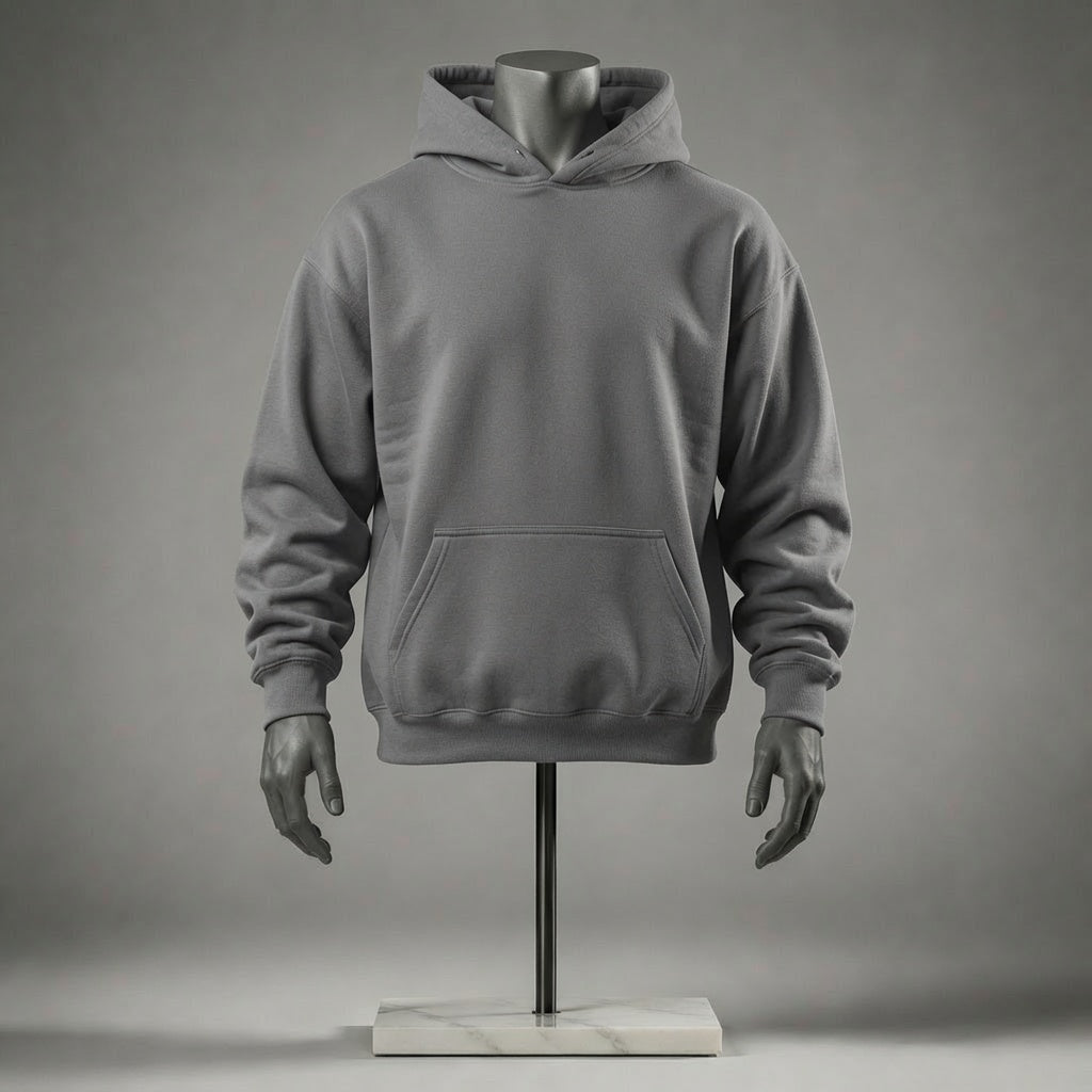 Plain Fleece Hoodie