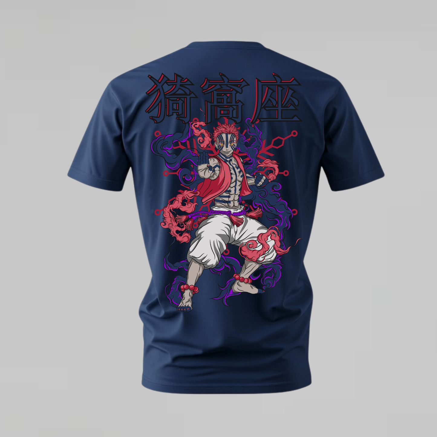 AKAZA Demon Slayer Graphic T-Shirt
