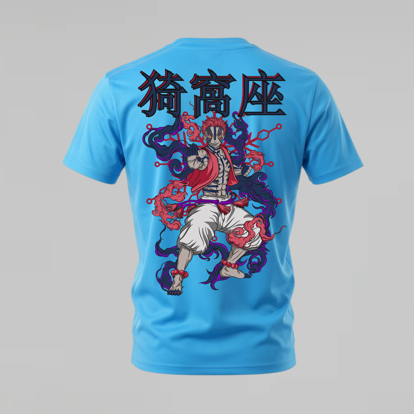 AKAZA Demon Slayer Graphic T-Shirt