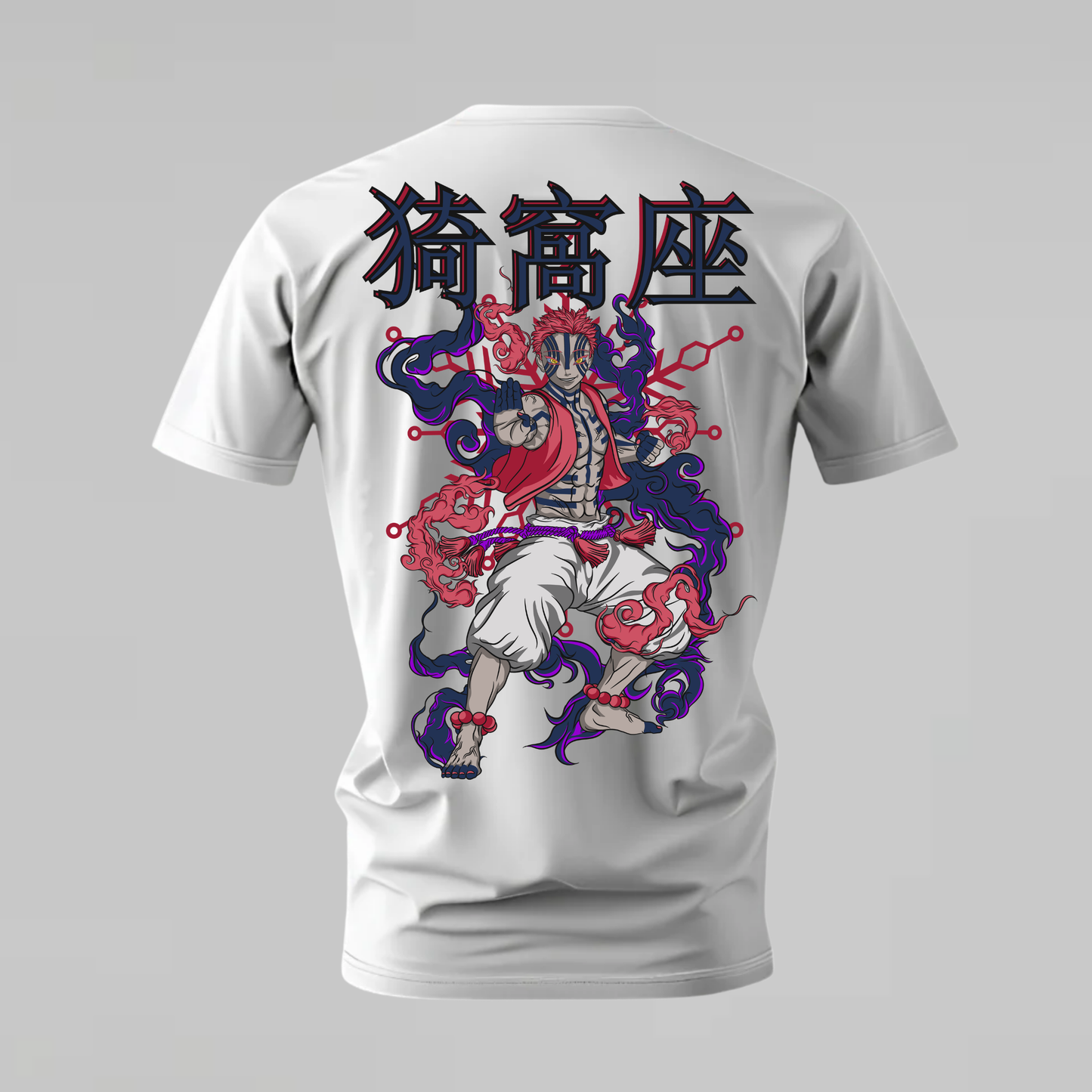 AKAZA Demon Slayer Graphic T-Shirt