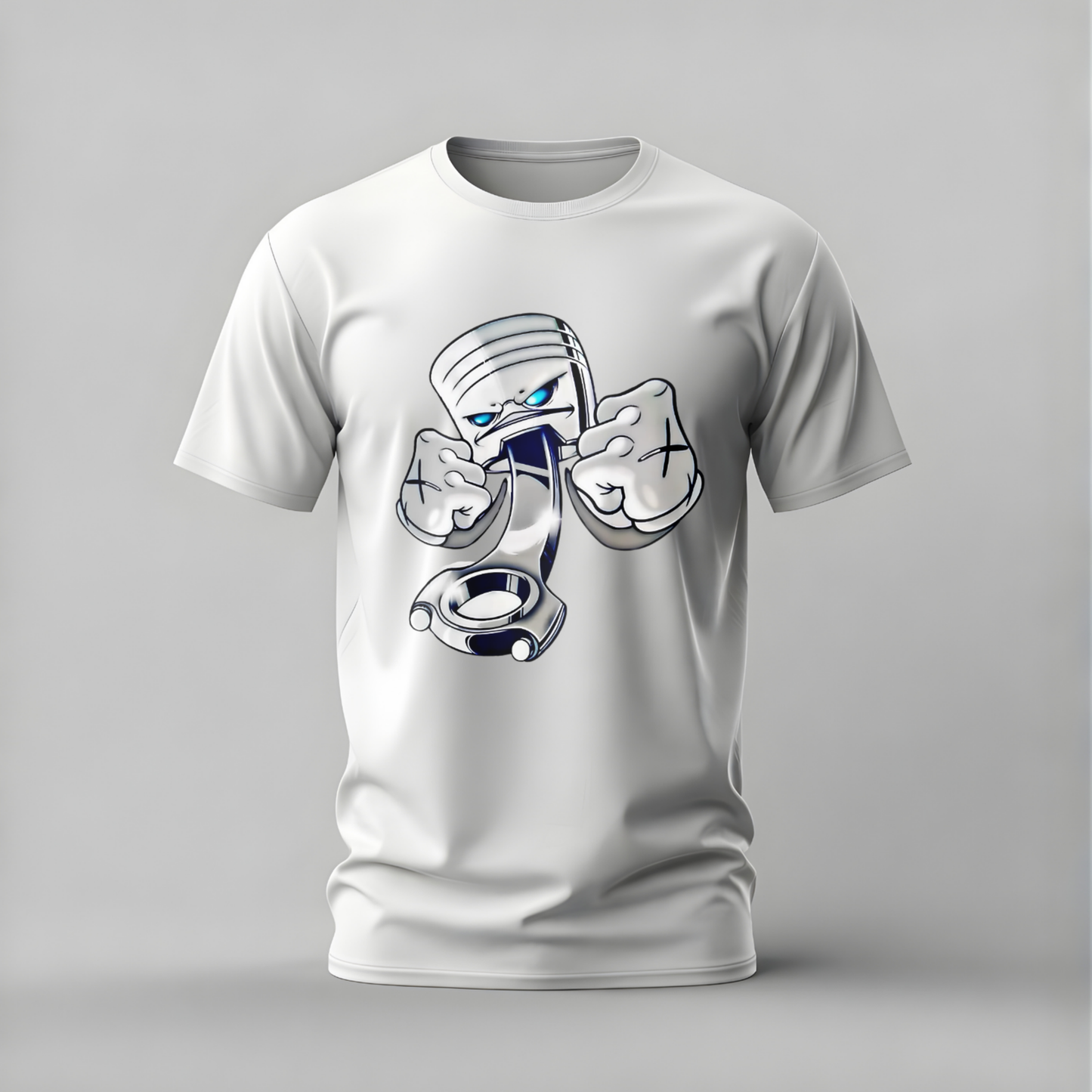 KAWS Style Piston Graphic T-Shirt
