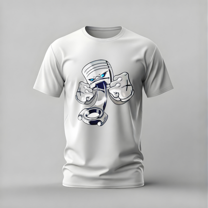 KAWS Style Piston Graphic T-Shirt