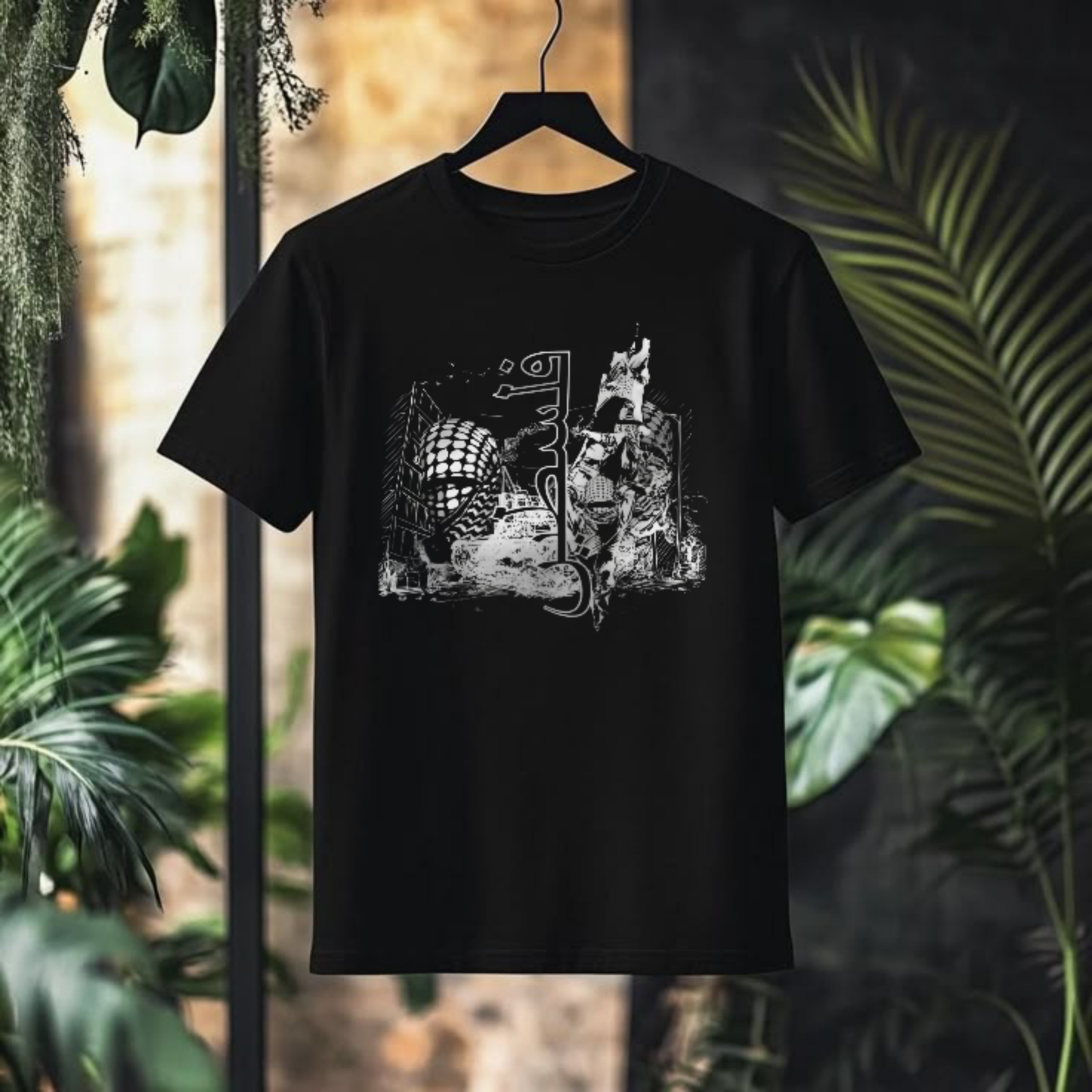 PALESTINE Resistance Graphic T-Shirt