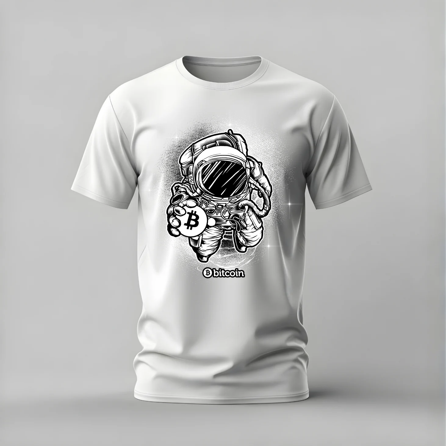 BITCOIN Astronaut Graphic T-Shirt