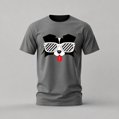 COOL DOG Sunglasses Graphic T-Shirt