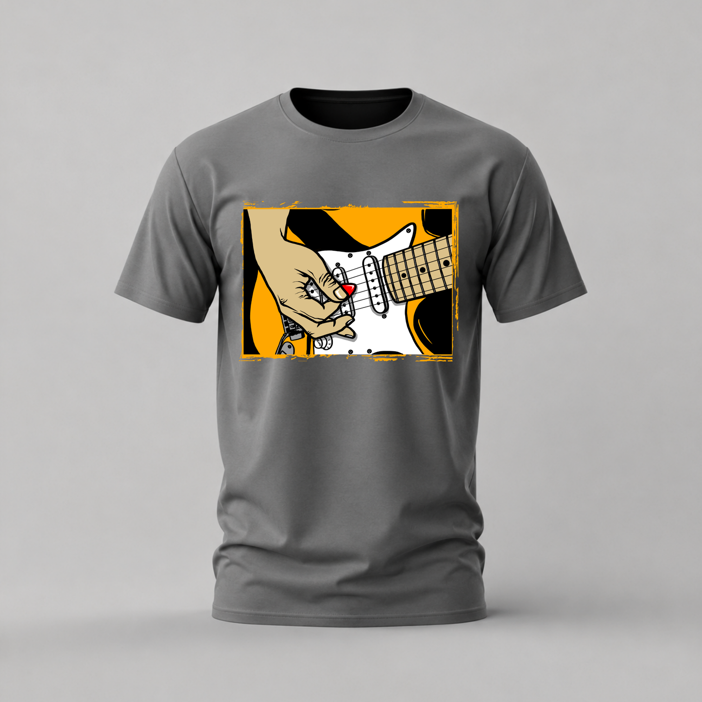 ELECTRIC GUITAR Hand Graphic T-Shirt
