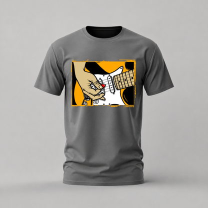 ELECTRIC GUITAR Hand Graphic T-Shirt