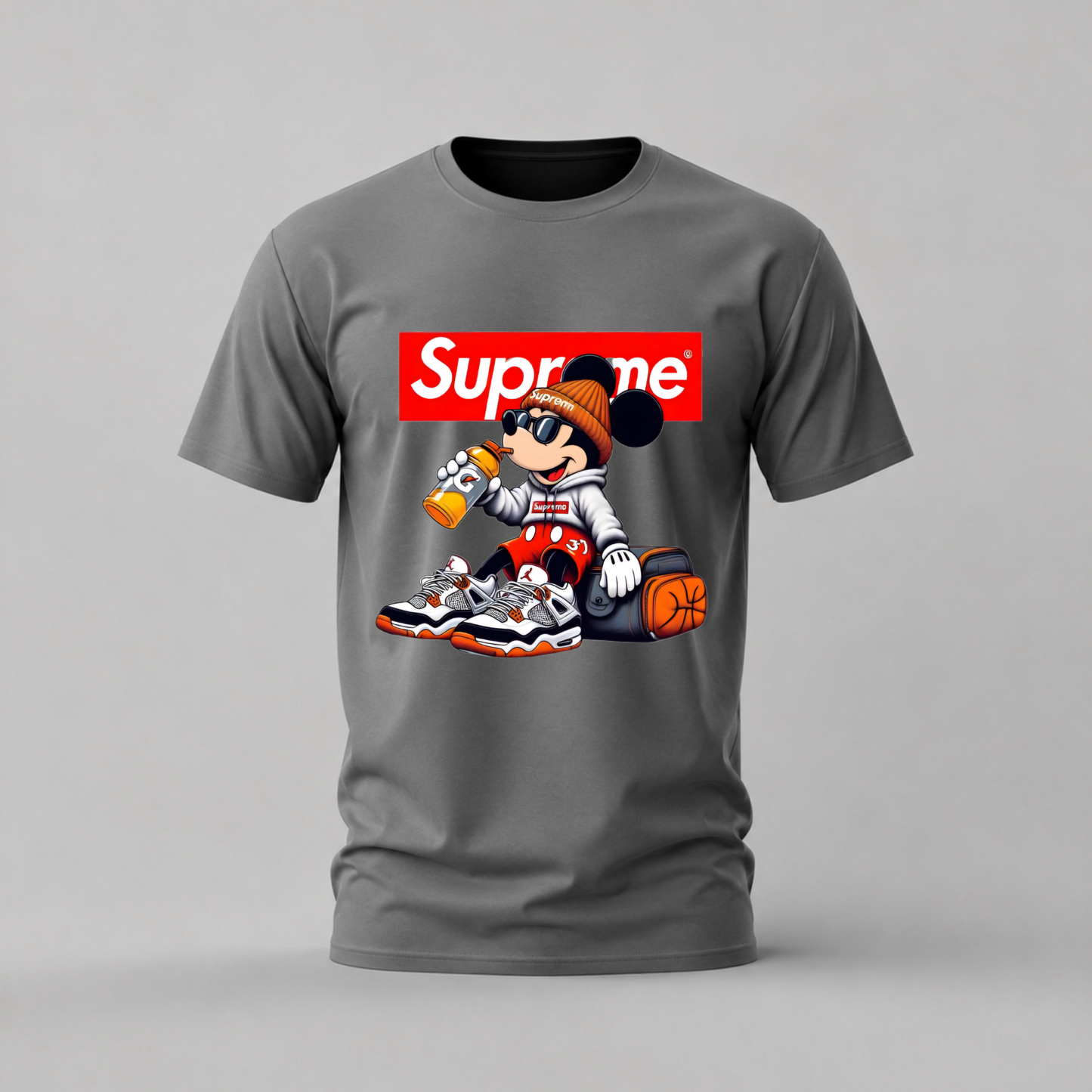 SUPREME MICKEY Mouse Graphic T-Shirt
