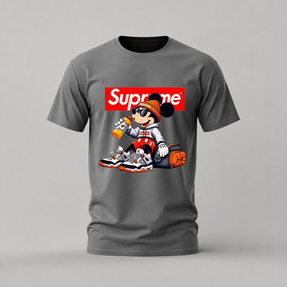 SUPREME MICKEY Mouse Graphic T-Shirt