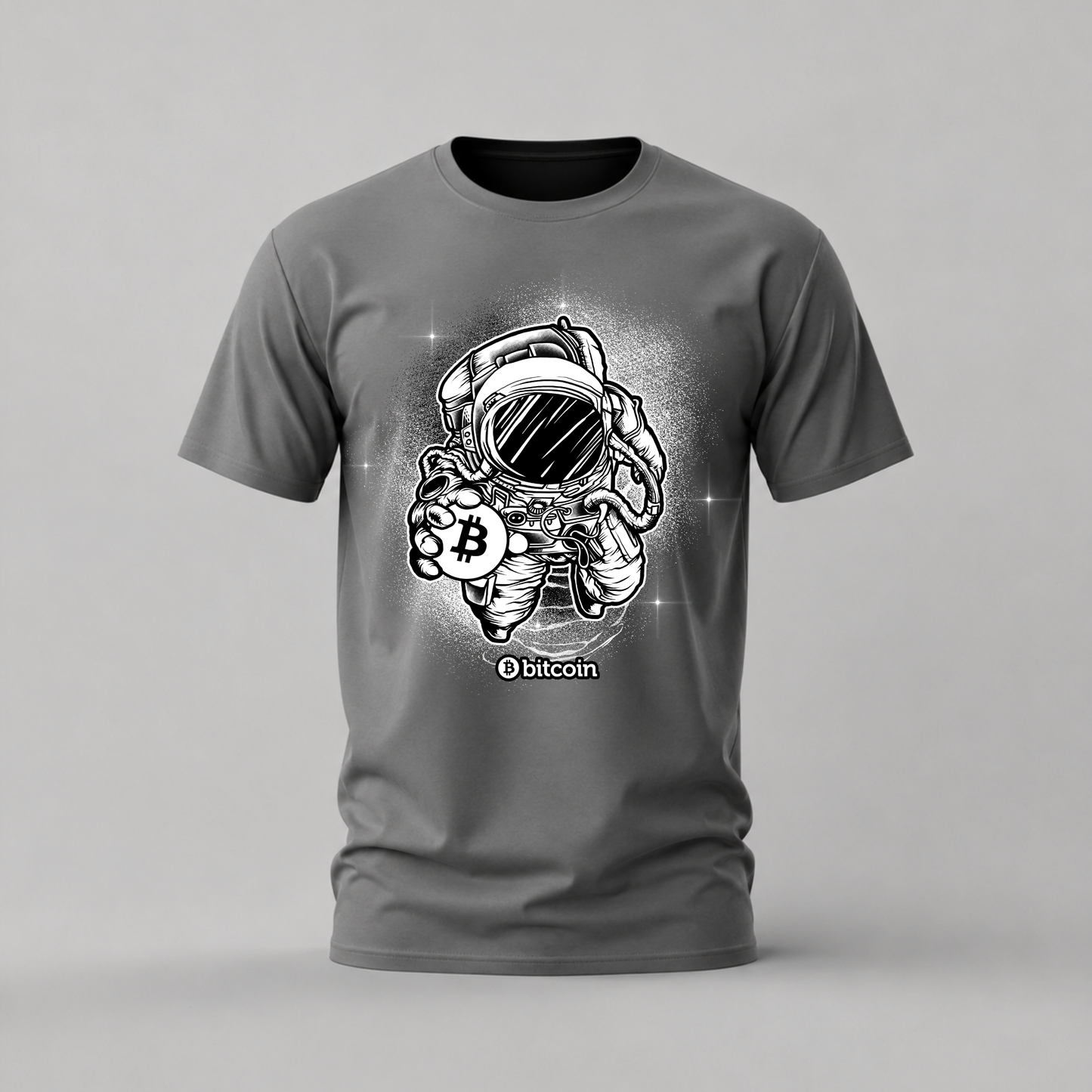 BITCOIN Astronaut Graphic T-Shirt