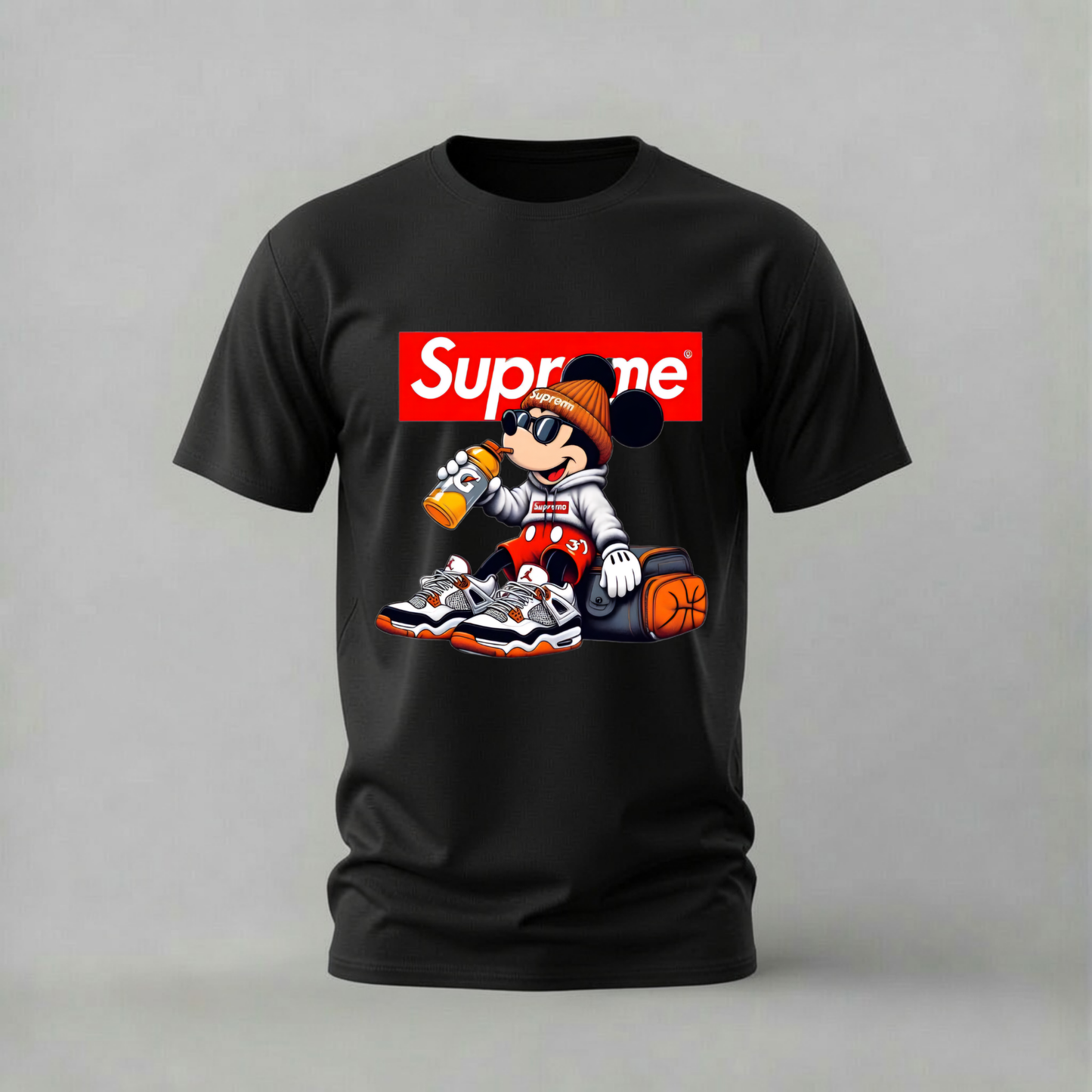 SUPREME MICKEY Mouse Graphic T-Shirt