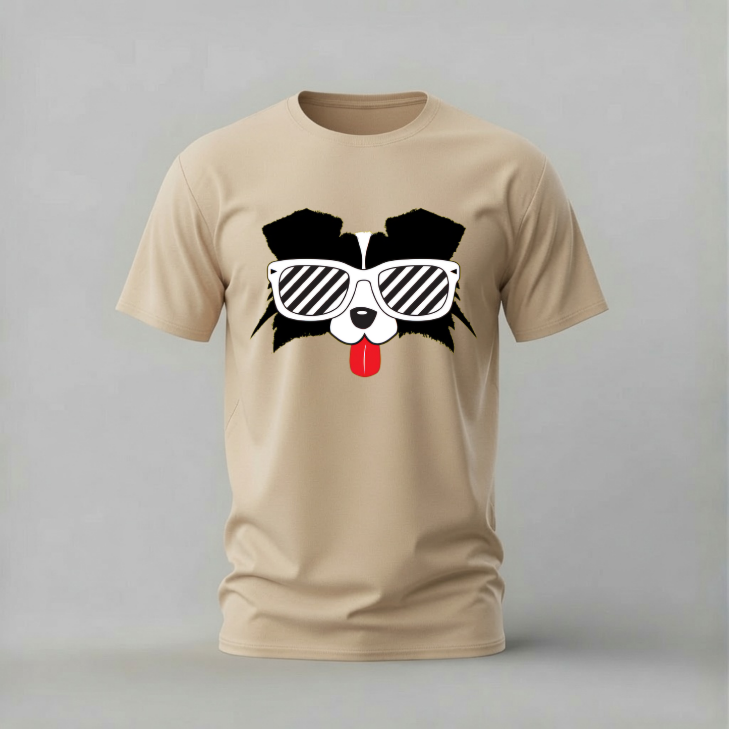 COOL DOG Sunglasses Graphic T-Shirt