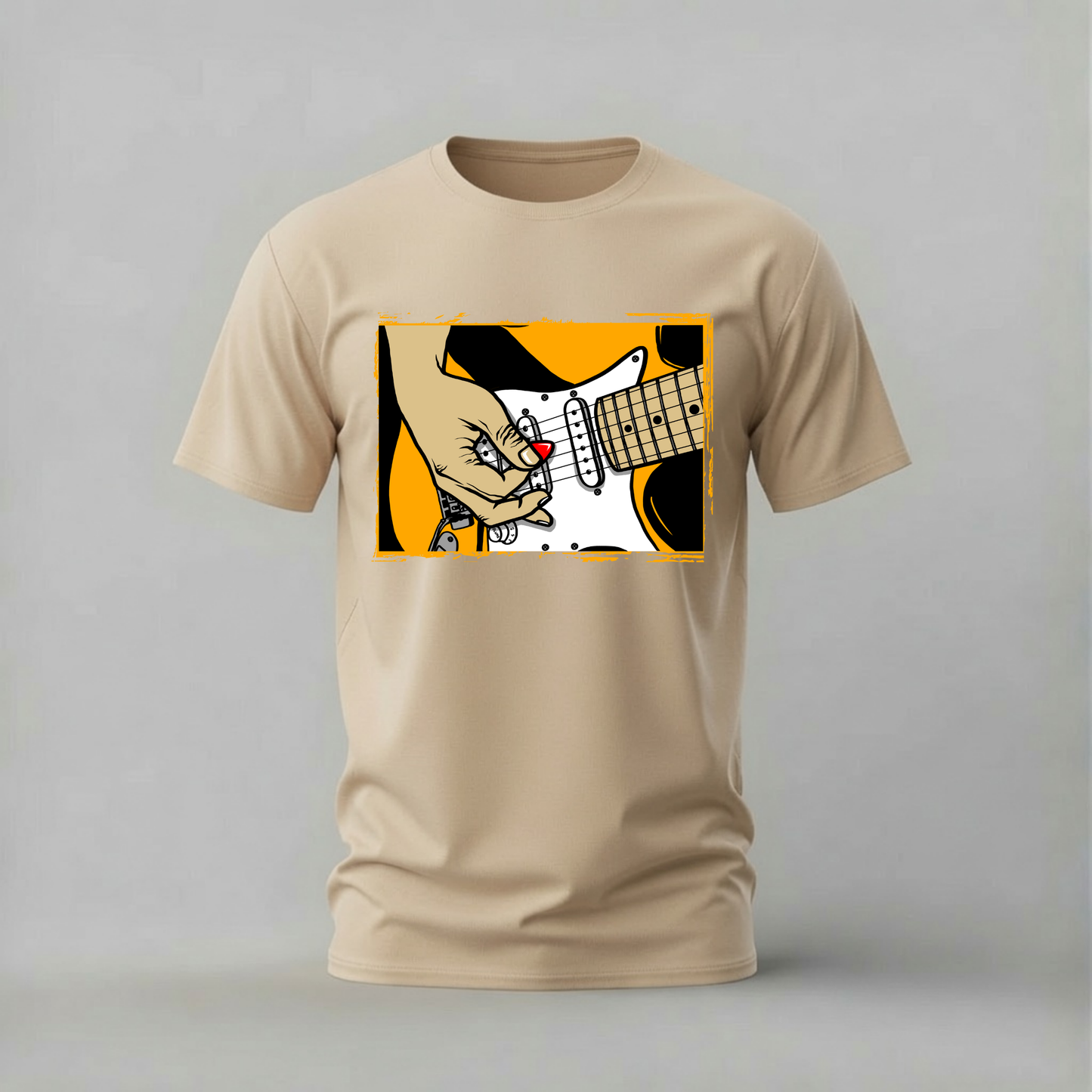 ELECTRIC GUITAR Hand Graphic T-Shirt