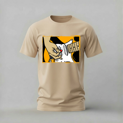 ELECTRIC GUITAR Hand Graphic T-Shirt