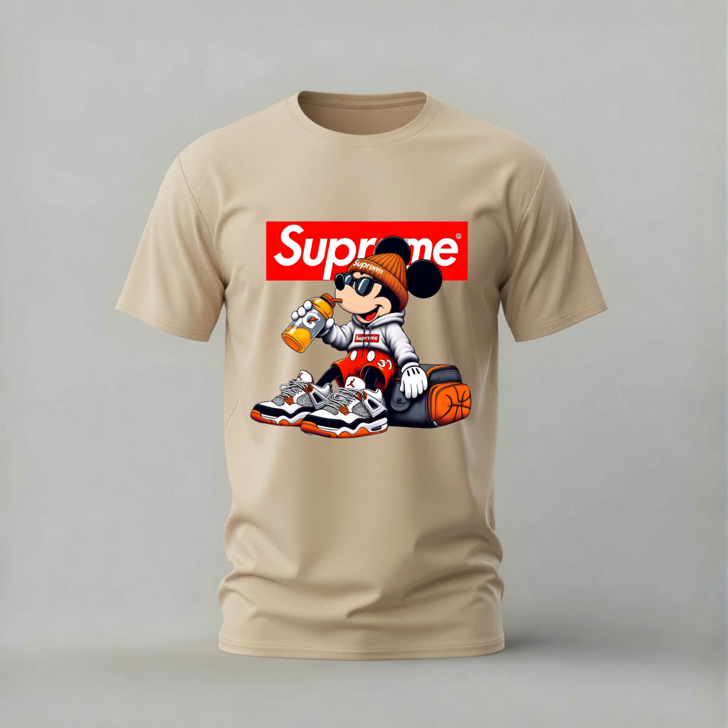 SUPREME MICKEY Mouse Graphic T-Shirt