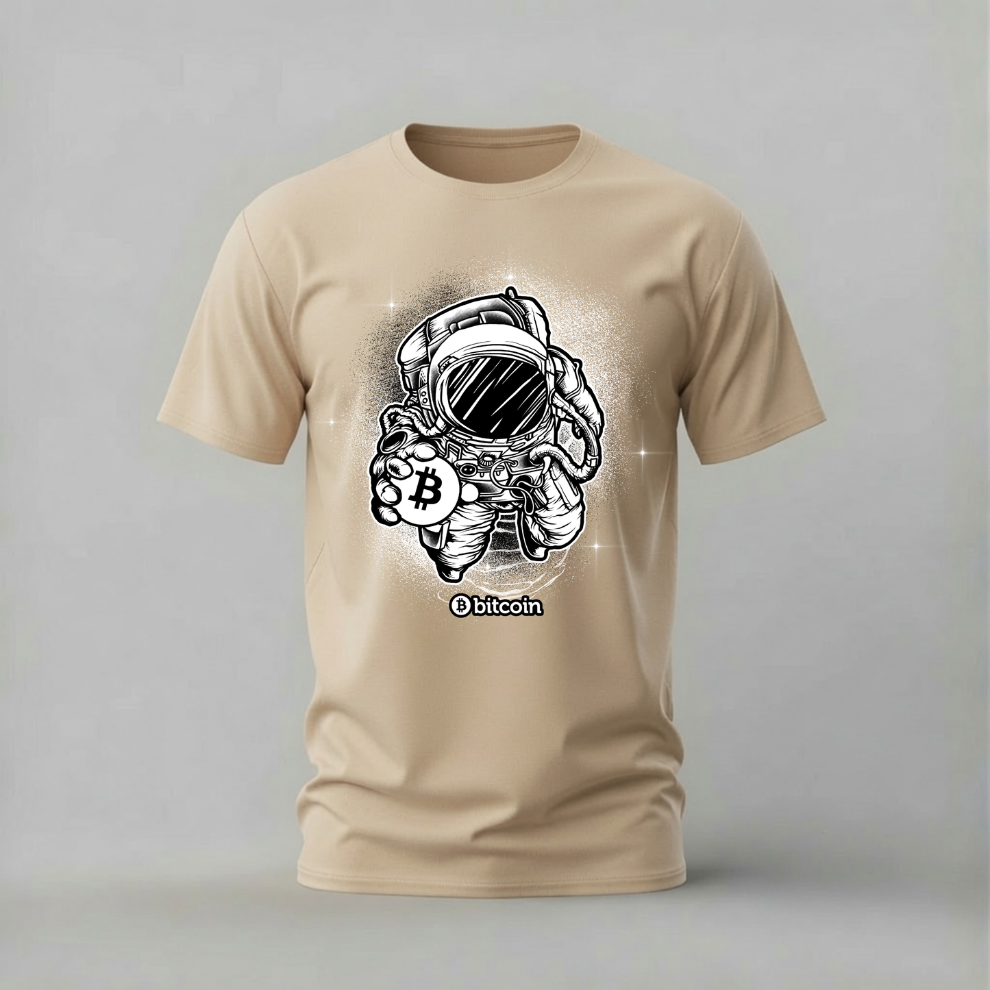 BITCOIN Astronaut Graphic T-Shirt
