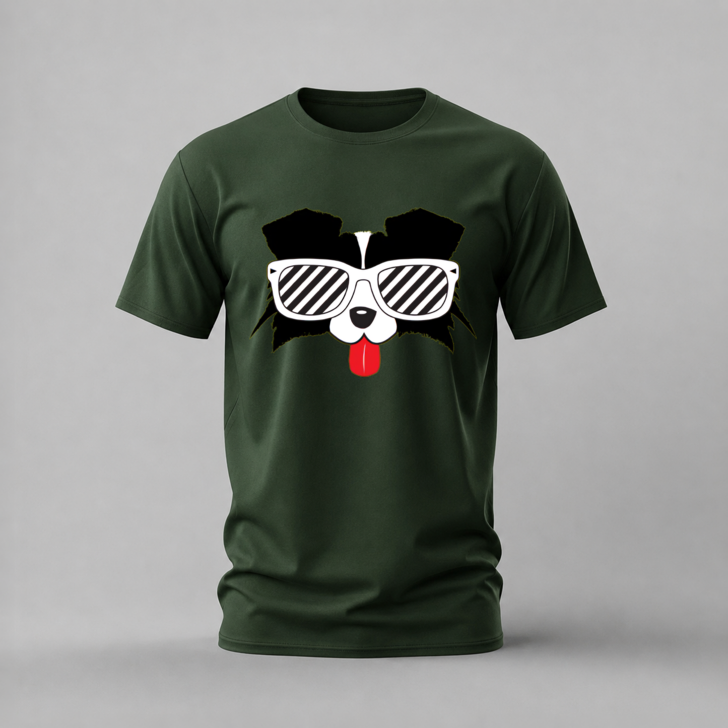 COOL DOG Sunglasses Graphic T-Shirt