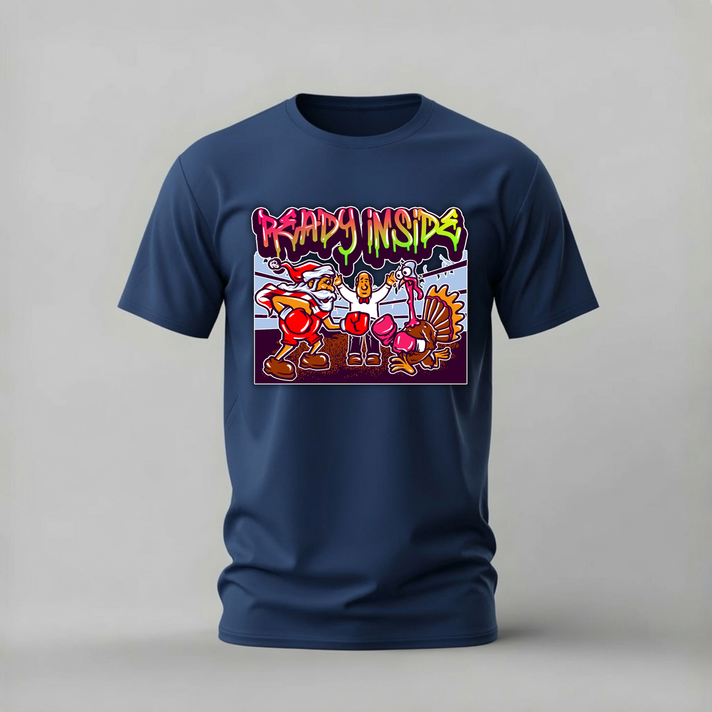 READY INSIDE Boxing Graphic T-Shirt