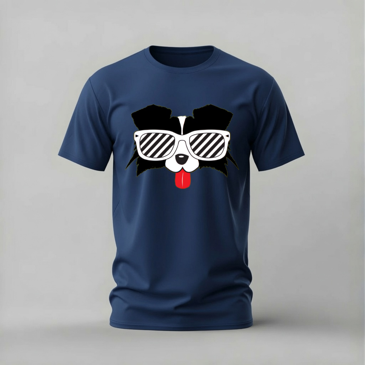 COOL DOG Sunglasses Graphic T-Shirt