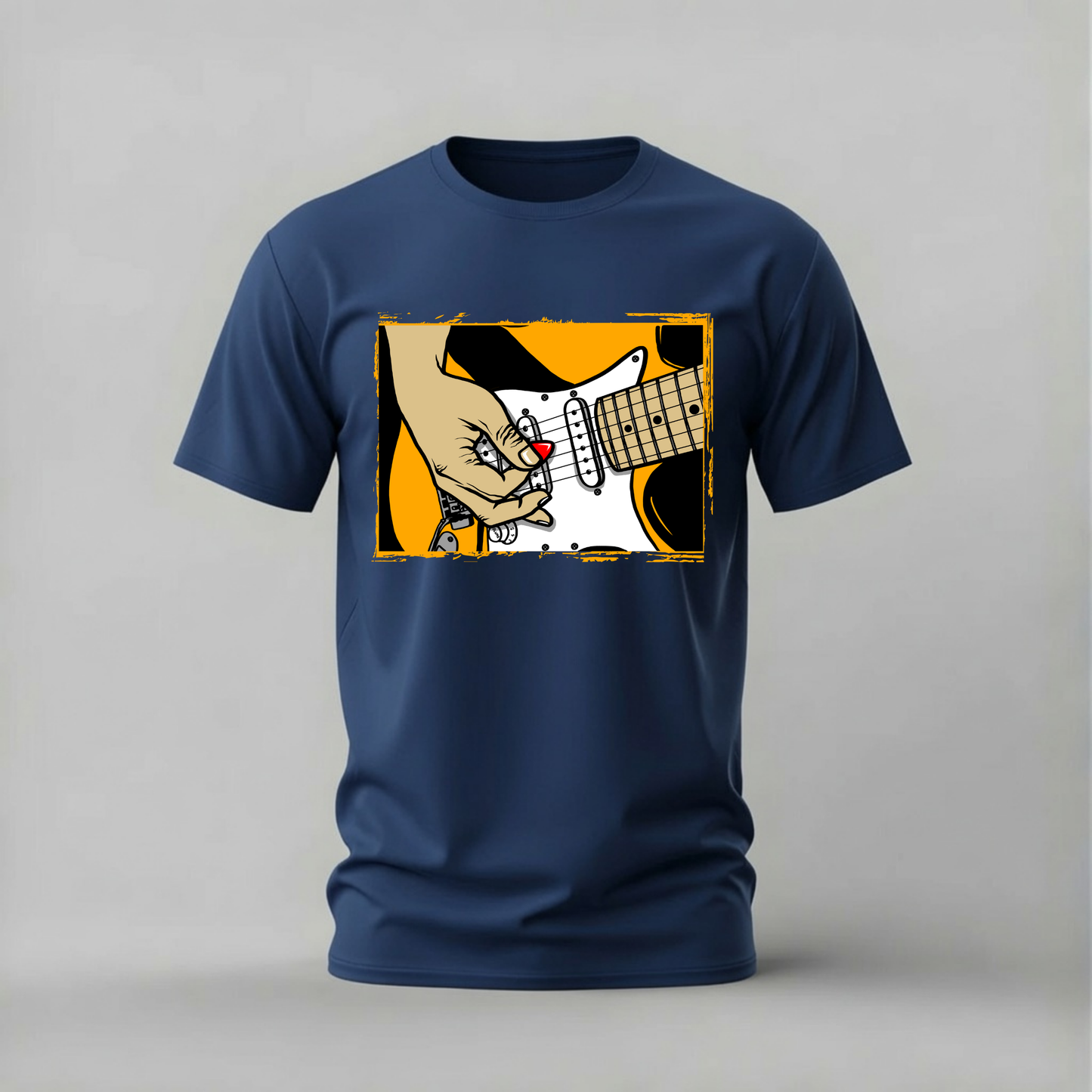ELECTRIC GUITAR Hand Graphic T-Shirt