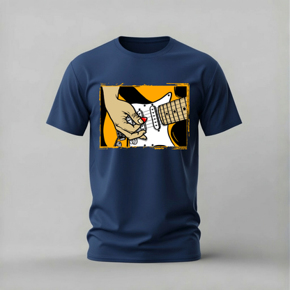 ELECTRIC GUITAR Hand Graphic T-Shirt