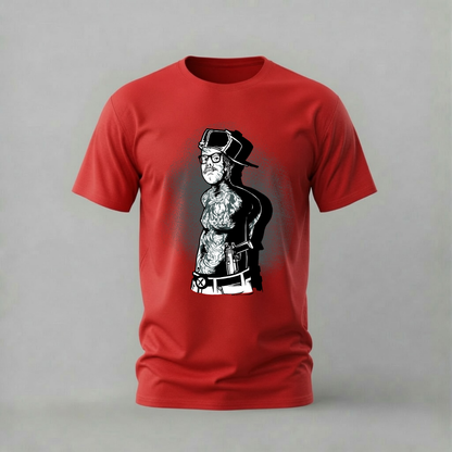 TATTOOED GUNSLINGER Graphic T-Shirt