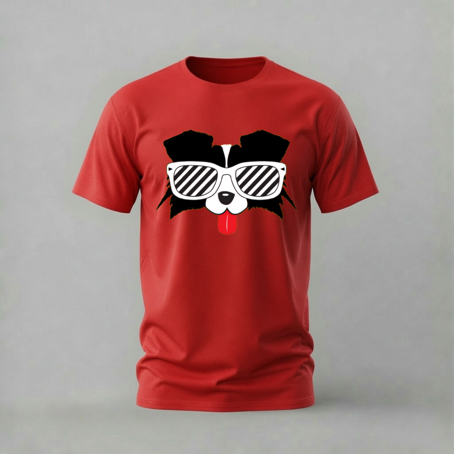 COOL DOG Sunglasses Graphic T-Shirt