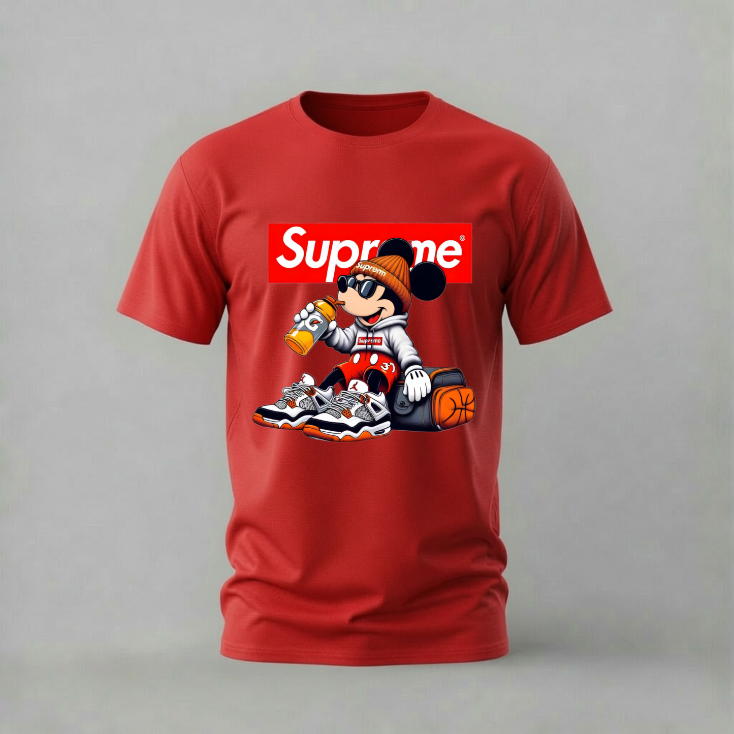 SUPREME MICKEY Mouse Graphic T-Shirt