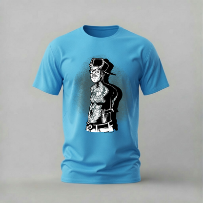 TATTOOED GUNSLINGER Graphic T-Shirt