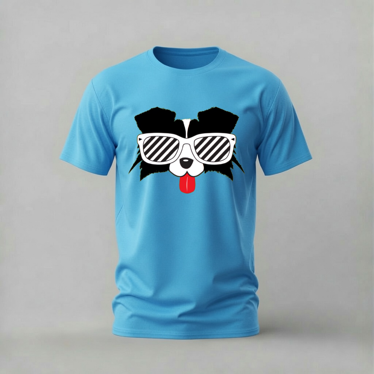 COOL DOG Sunglasses Graphic T-Shirt