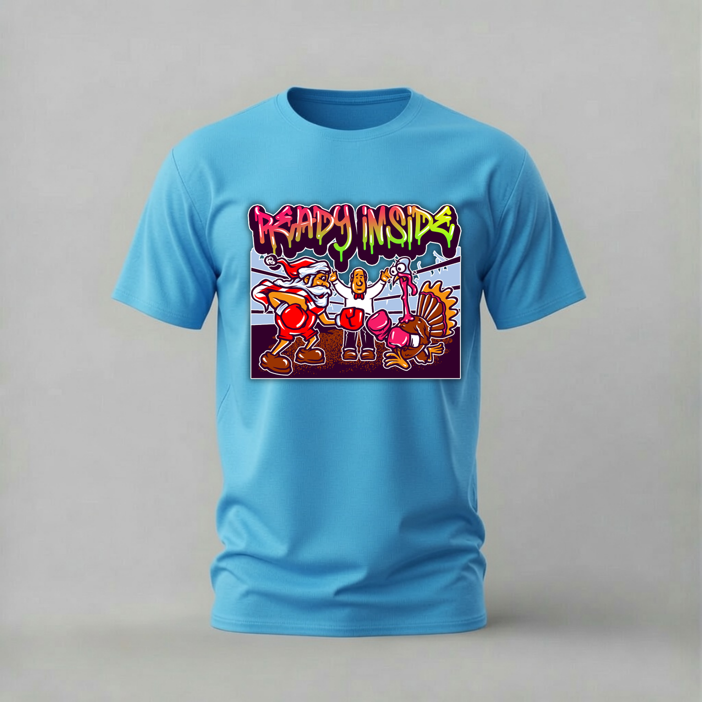 READY INSIDE Boxing Graphic T-Shirt
