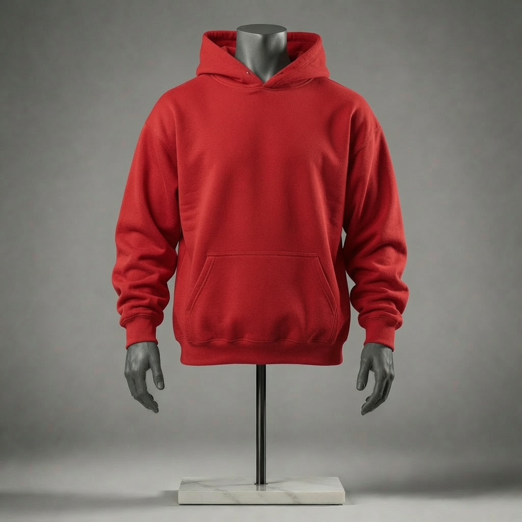 Plain Fleece Hoodie