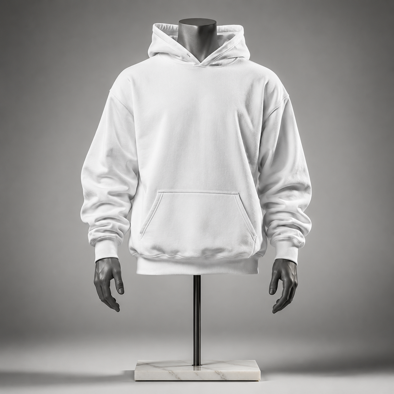 Plain Fleece Hoodie
