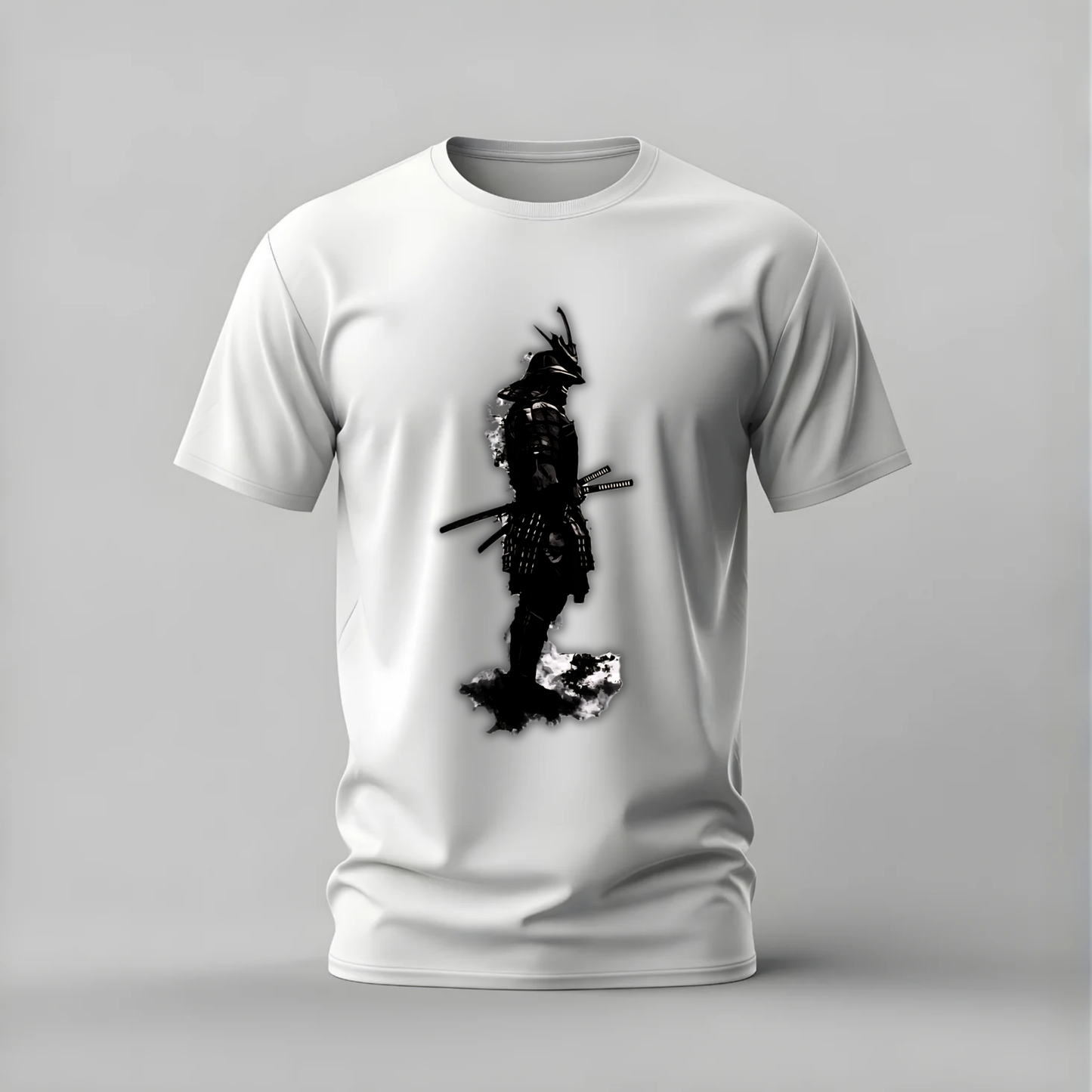 samurai silhouette tshirt; warrior shirt; samurai graphic tee; japanese warrior tshirt; dark samurai shirt; unisex samurai tee; men cotton tshirt; half sleeve printed tshirt; streetwear; casual wear; samurai merch; silhouette graphic shirt