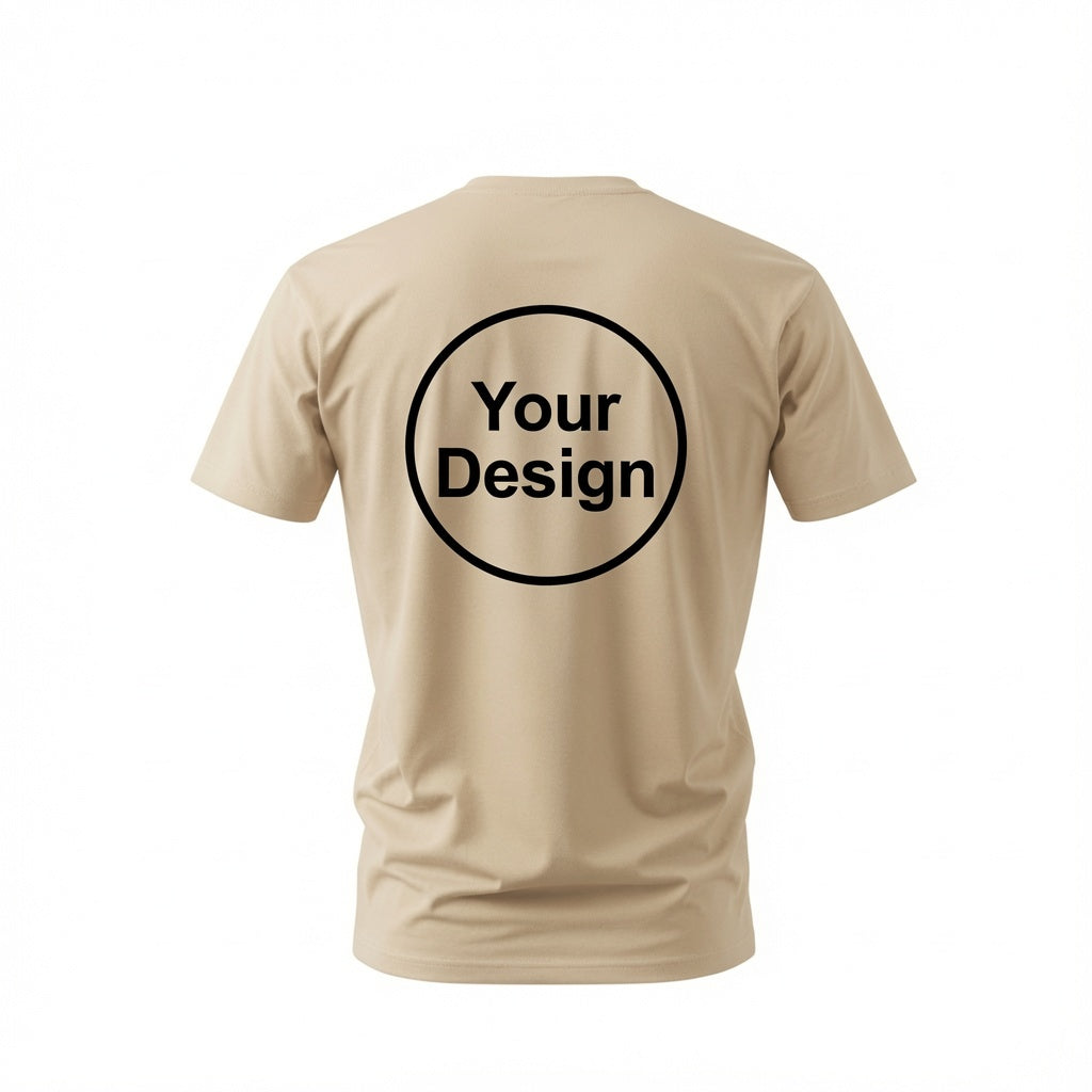 Custom Printed T-Shirt (Over Size / Front & Back Print)