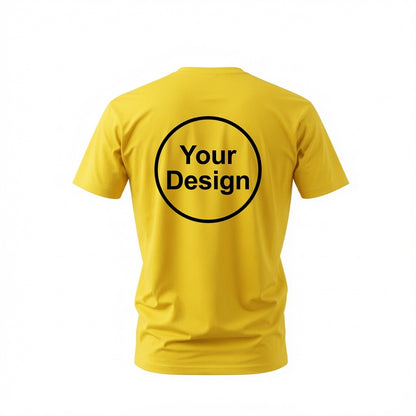 Custom Printed T-Shirt (Regular Fit / Front & Back Print)