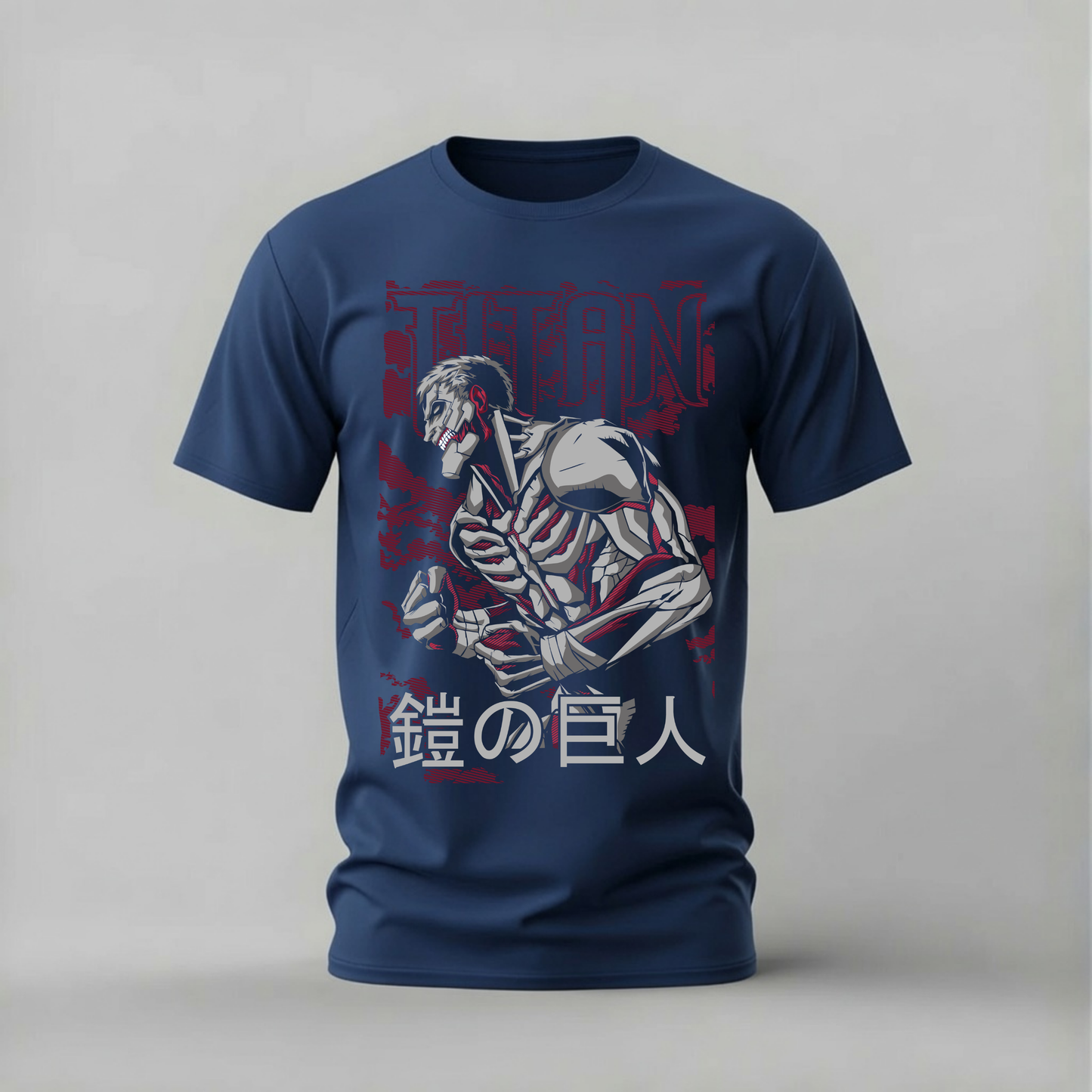 armored titan tshirt; attack on titan shirt; armored titan graphic tee; aot titan tshirt; reiner titan shirt; unisex titan tee; men cotton tshirt; half sleeve printed tshirt; streetwear; casual wear; attack on titan merch; anime graphic shirt
