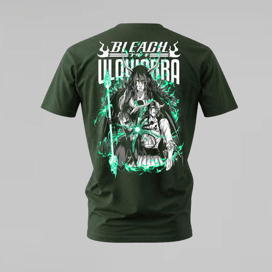 bleach ulquiorra tshirt; espada group shirt; ulquiorra graphic tee; bleach anime tshirt; unisex bleach ulquiorra tee; men cotton tshirt; half sleeve printed tshirt; anime merch; casual wear